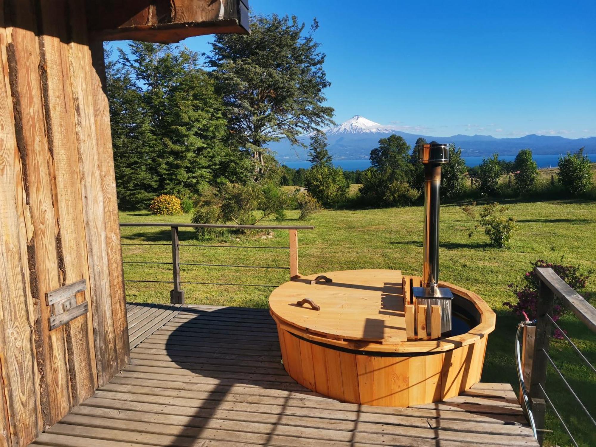 Karibuni - Familiar Lodging & Private Spa Villarrica Kültér fotó